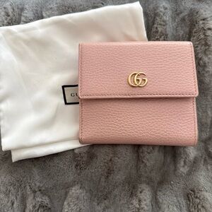 Gucci Blush Pink Leather Wallet